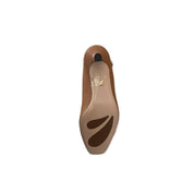 Narya Closed Toe Slingback Kitten Heels | E'MAR