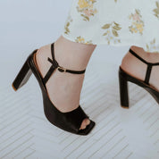 Espresso  Brown Nisa Open Toe Sandals