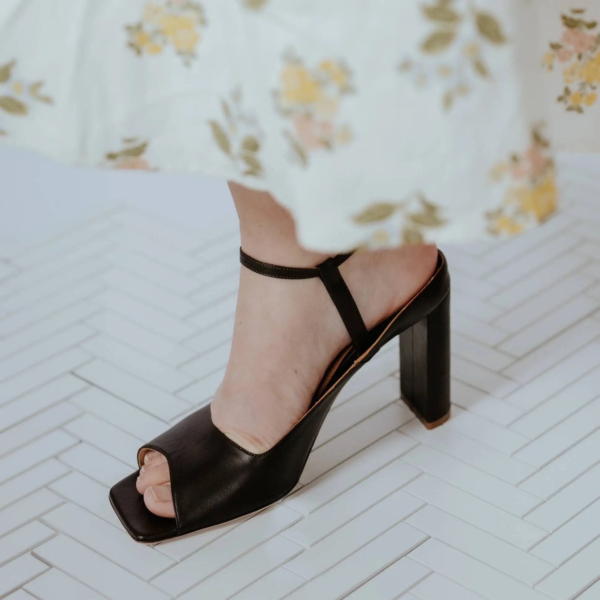 Espresso  Brown Nisa Open Toe Sandals