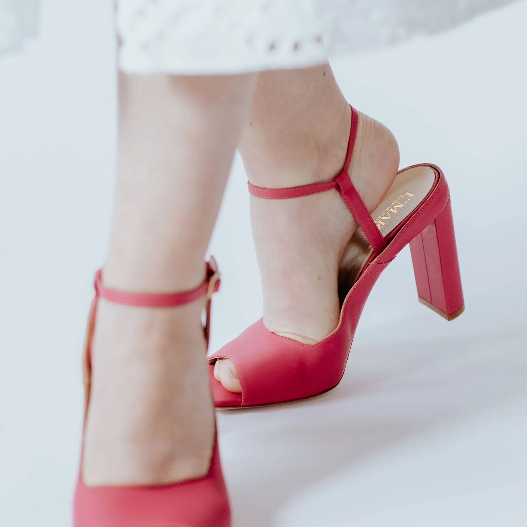 Rose Curieux Pink Nisa Open Toe Sandals